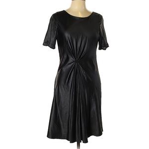 Vena Cava Black Twist Front Dress